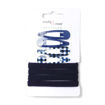 Picture of CLICK CLACKS & ELASTICS NAVY BLUE SET
